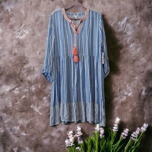 🌹NEW Boho Style Dress Size XL Brand "Tribal Jeans".